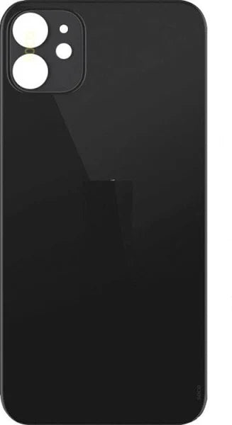 Rear Glass Replacement for iPhone 11 (NO LOGO)-Black Rear Glass Replacement for iPhone 11 (NO LOGO)-Black